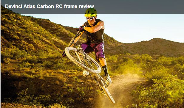 2013 Devinci Atlas Carbon RC frame Review